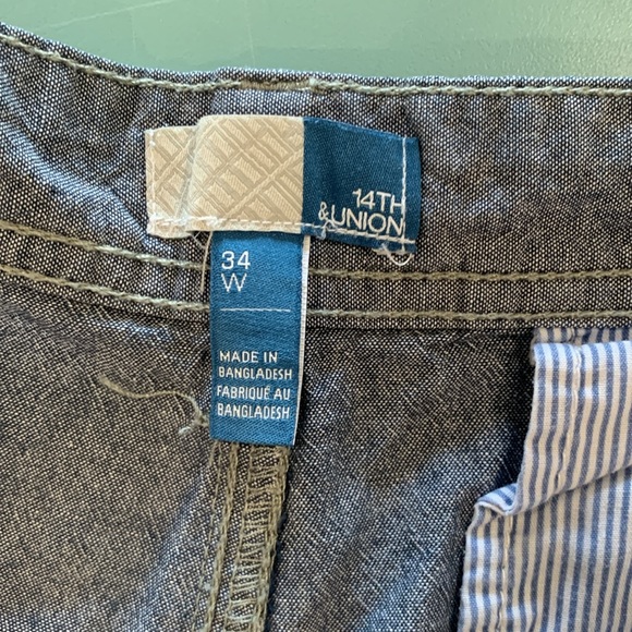 Men’s 14th & Union Shorts 34W - Picture 5 of 9